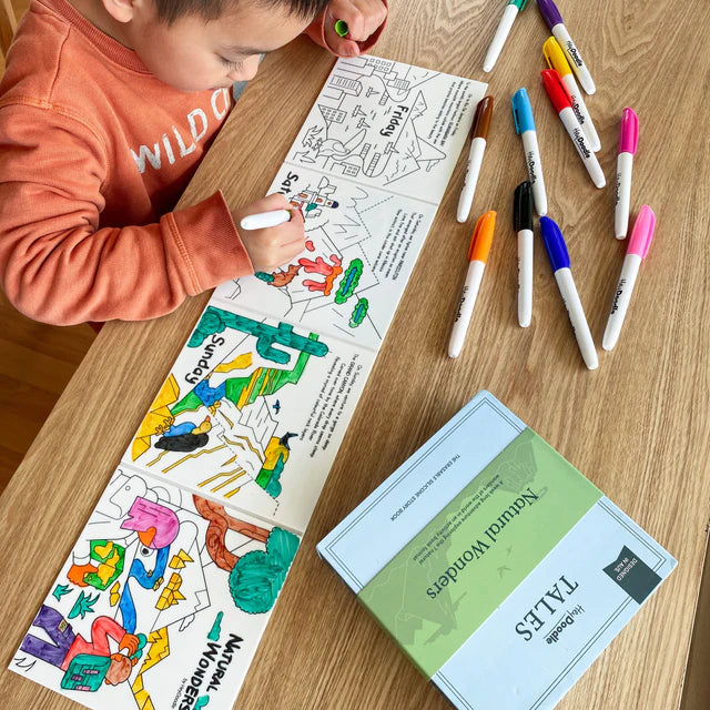 Hey Doodle Colouring Book - Natural Wonders Tales