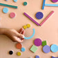 SmartyPals - Magnetic Shapes Set | Colour & Shape Magnets for Kids