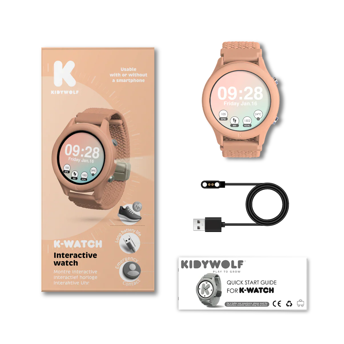 Kidywolf - K Watch | Select Colour