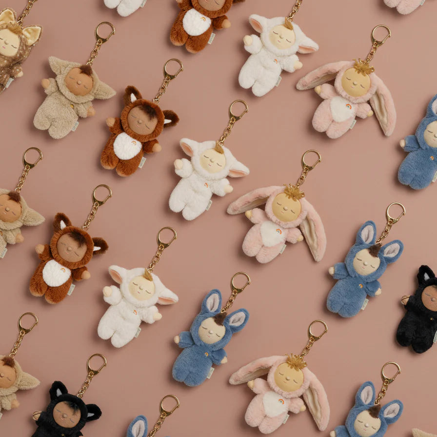 Olli Ella - Cozy Bag Charm - Bunny Twiggy Blue