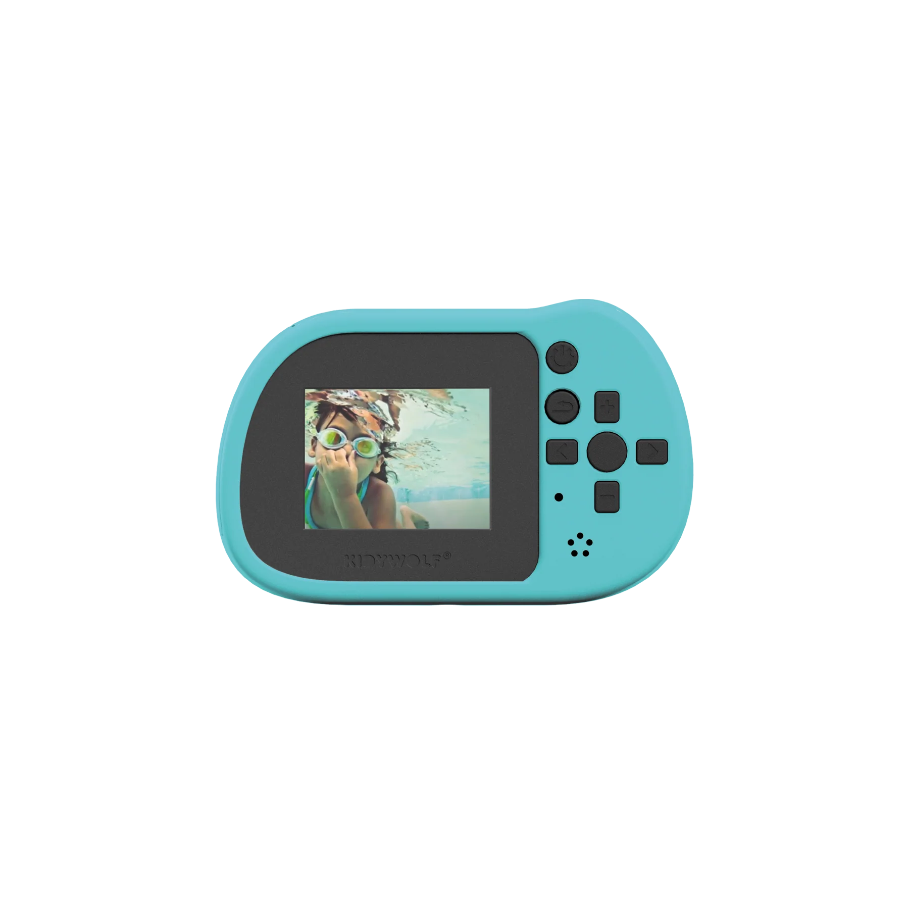Kidywolf - Kidycam Waterproof Kids Camera | Cyan