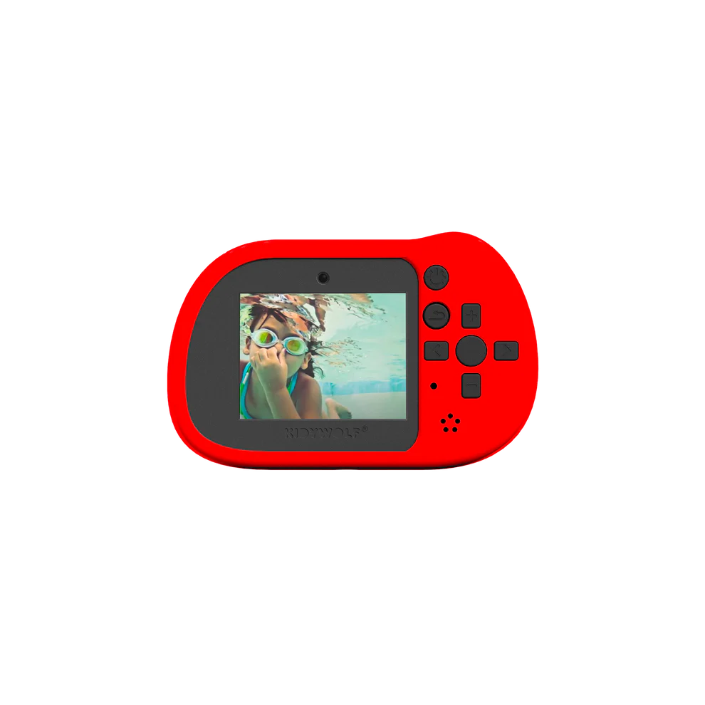 Kidywolf - Kidycam Waterproof Kids Camera | Red