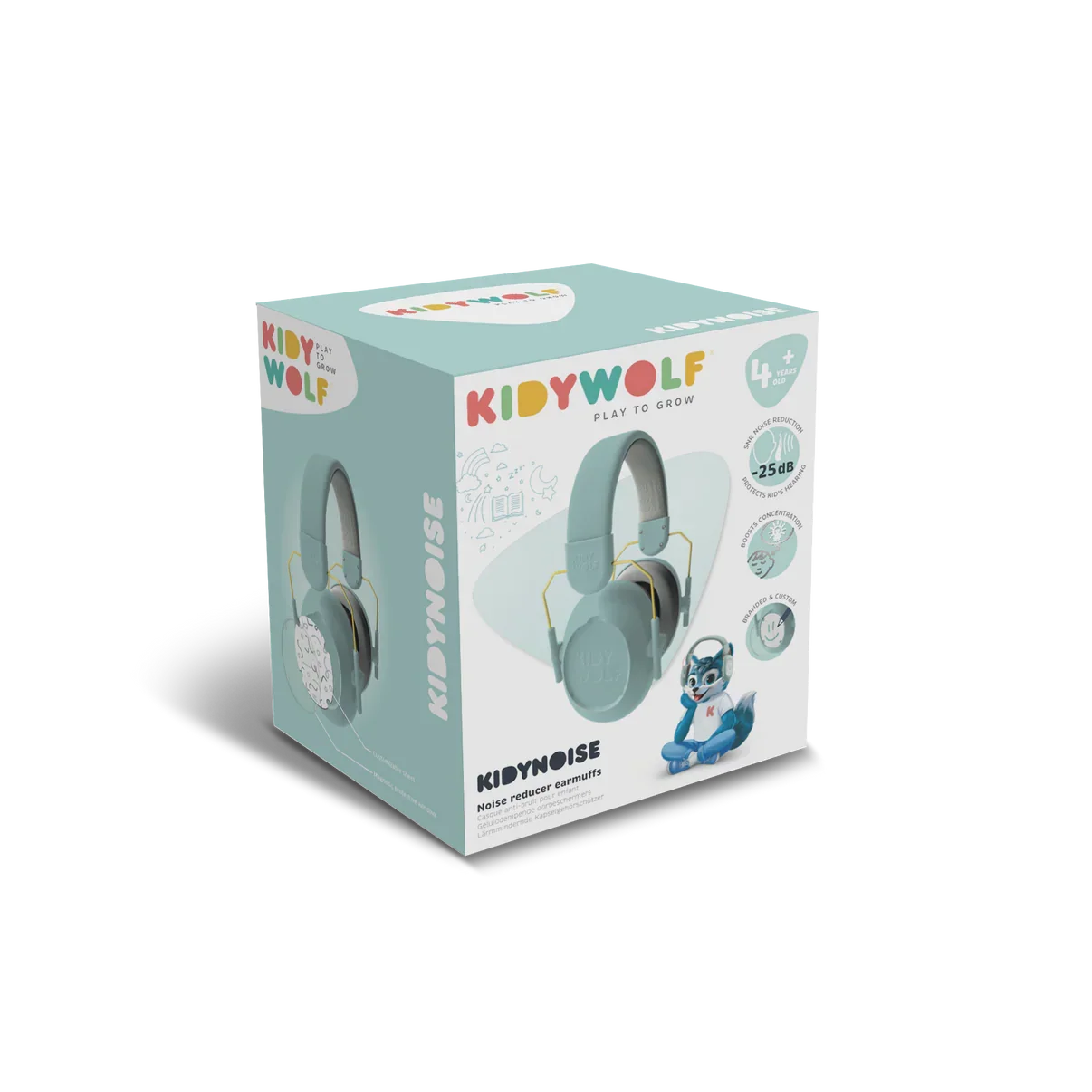 KidyNoise - Noise-Reducing Earmuffs for Children (Select Colour)