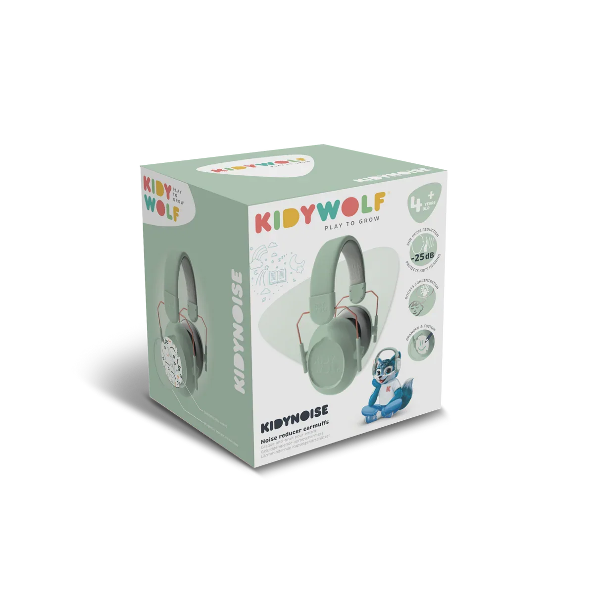 KidyNoise - Noise-Reducing Earmuffs for Children (Select Colour)