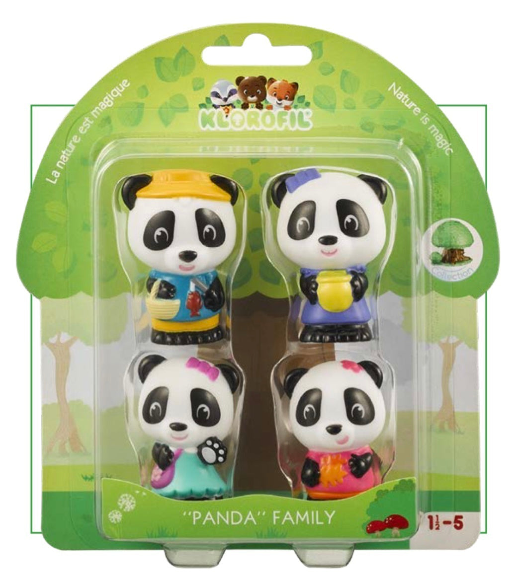 Vulli Klorofil Panda Family 4pc