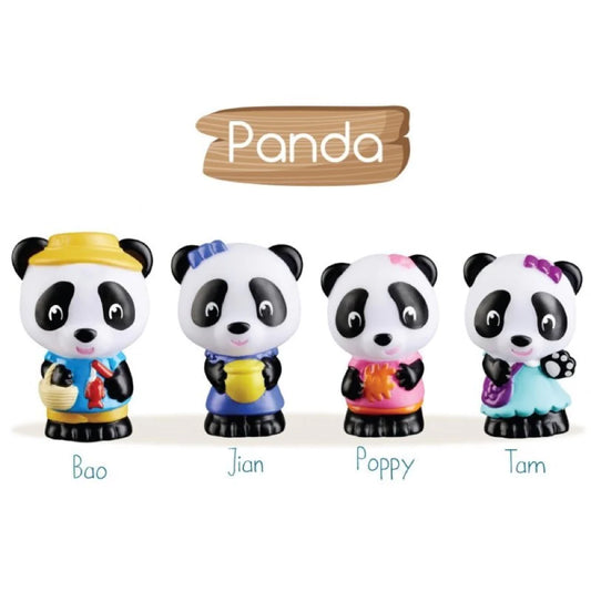 Vulli Klorofil Panda Family 4pc