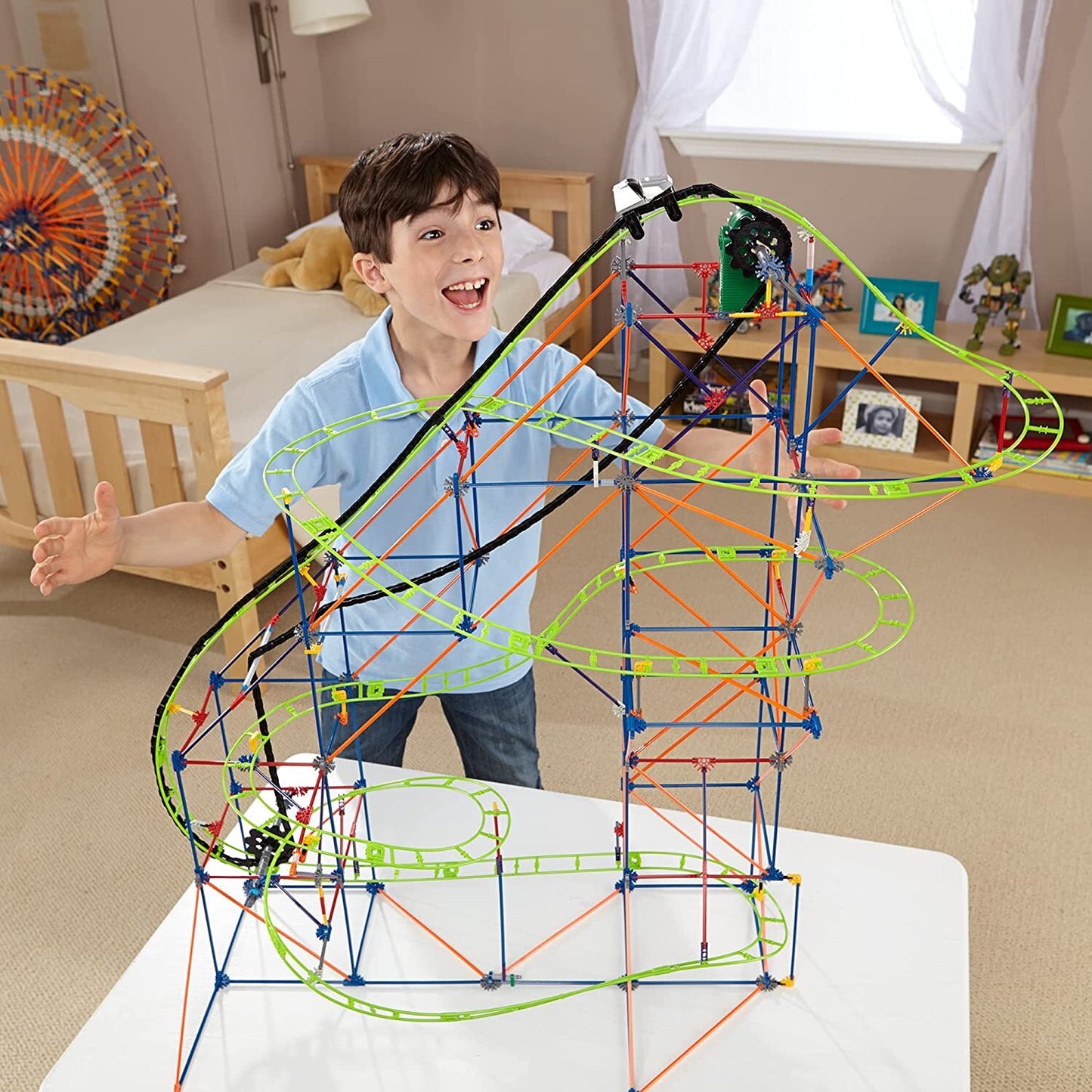 K'Nex - Typhoon Frenzy Roller Coaster 649 Pieces