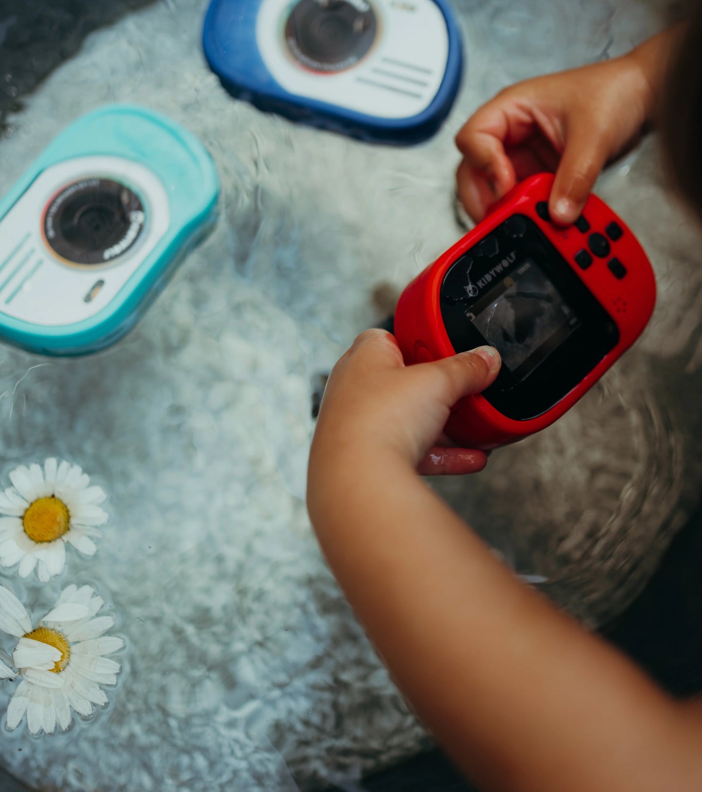 Kidywolf - Kidycam Waterproof Kids Camera | Cyan