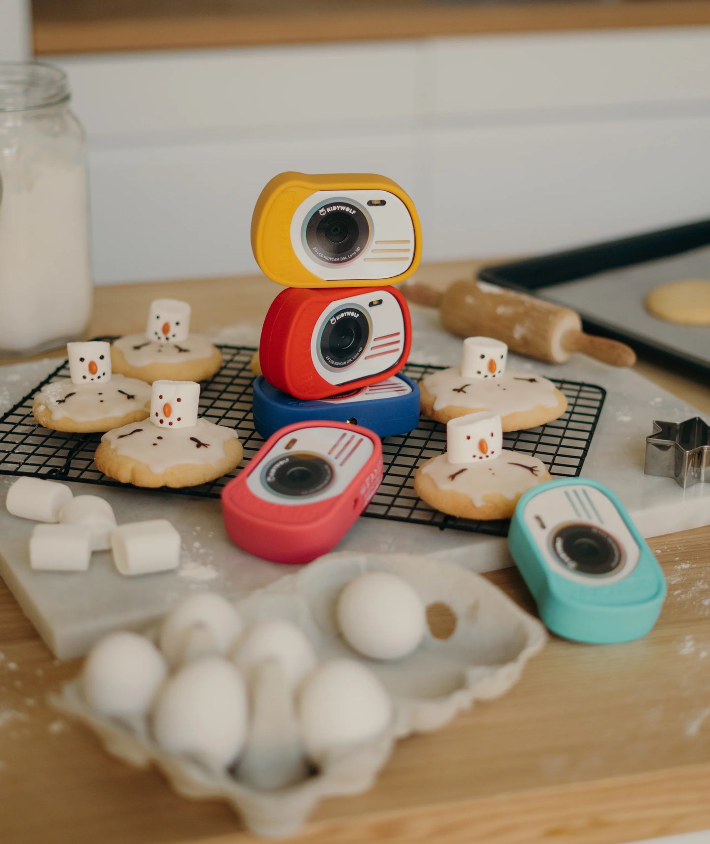 Kidywolf - Kidycam Waterproof Kids Camera | Cyan