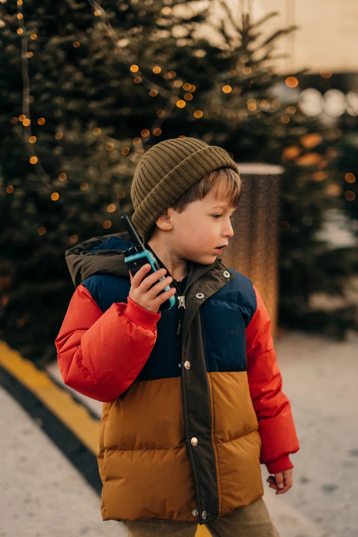 Kidytalk - Long Range Walkie Talkie | Blue & Red