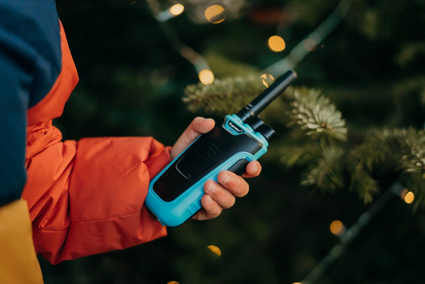 Kidytalk - Long Range Walkie Talkie | Blue & Red