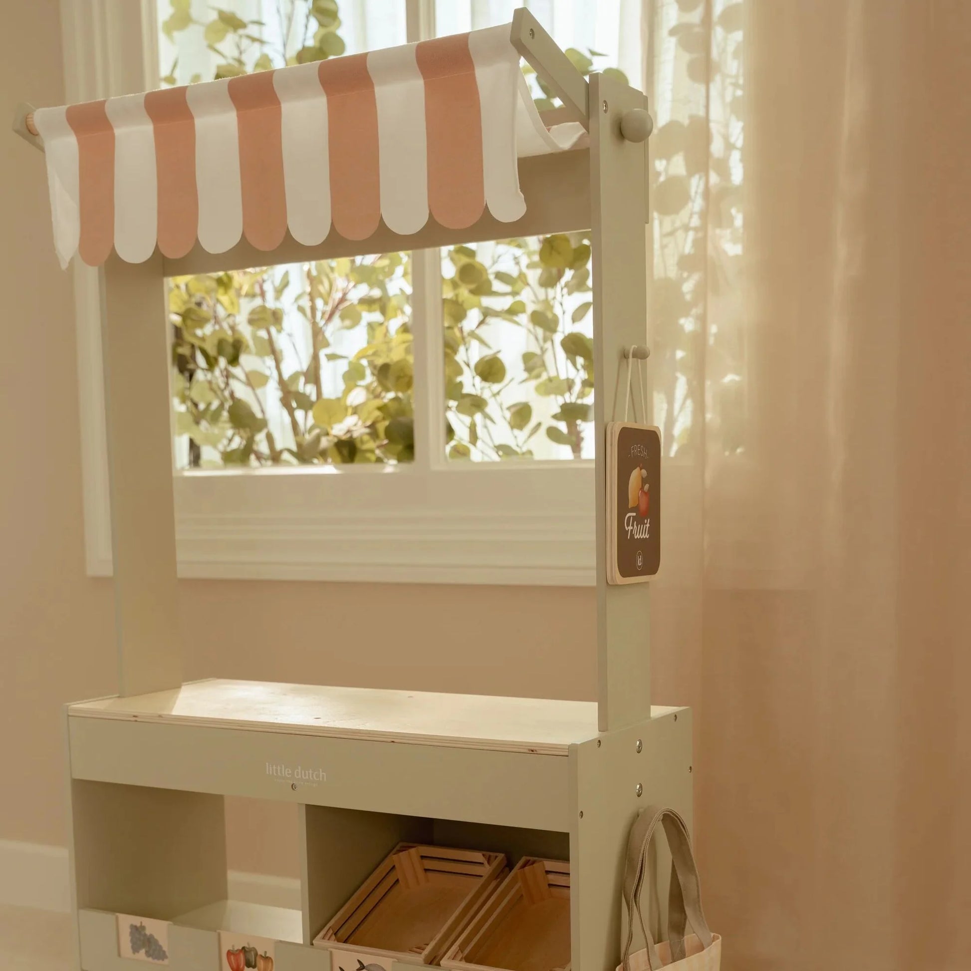 Little Dutch - Wooden Play Market Stall