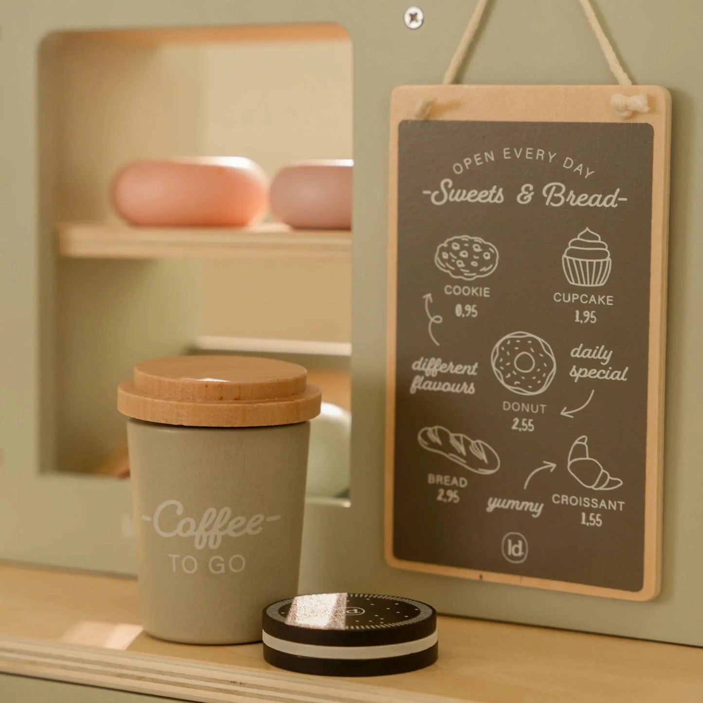 Little Dutch - Wooden Play Coffee Corner