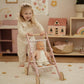 Little Dutch - Wooden Doll Stroller | Pink