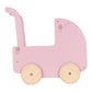 Little Dutch - Wooden Doll Pram | Pink