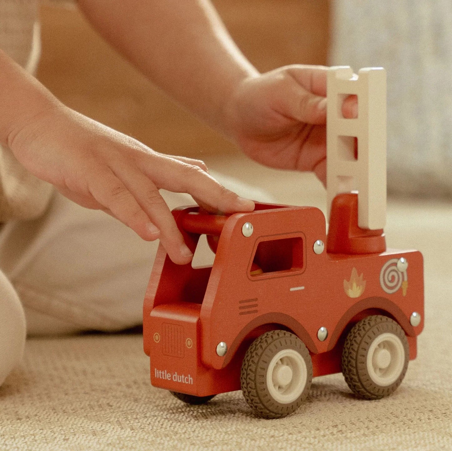 Little Dutch - Wooden Firetruck