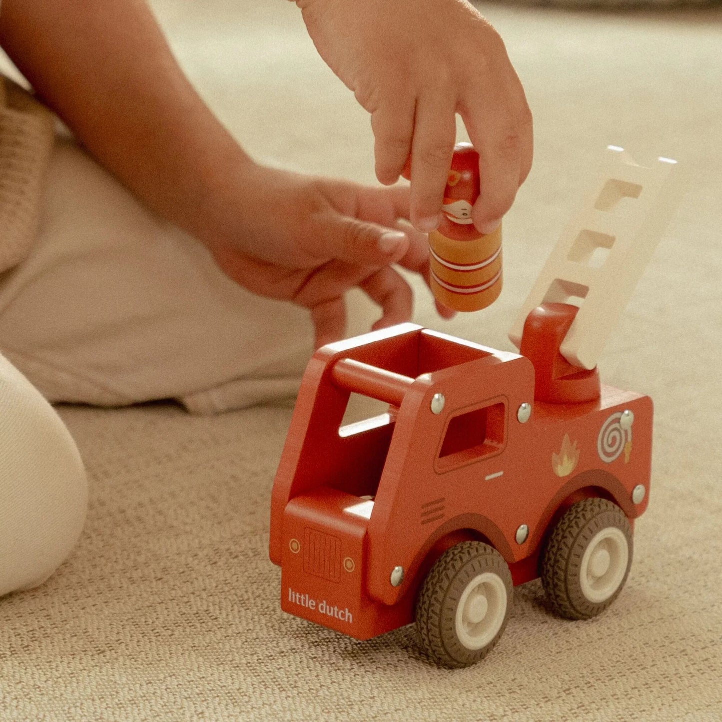 Little Dutch - Wooden Firetruck