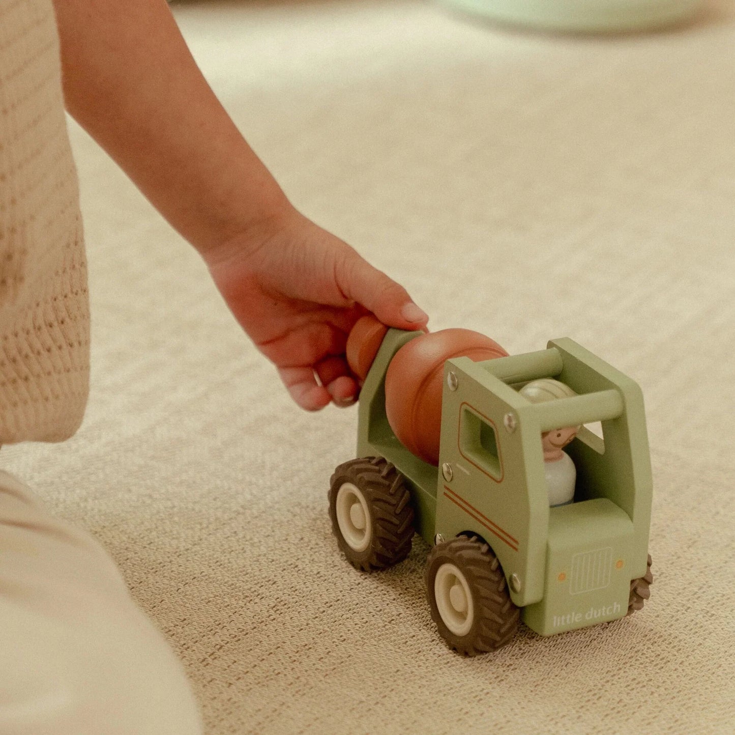 Little Dutch - Wooden Cement Truck
