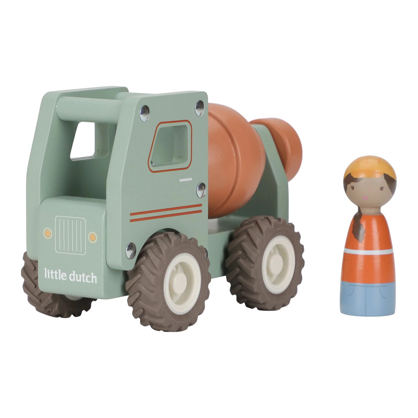 Little Dutch - Wooden Cement Truck
