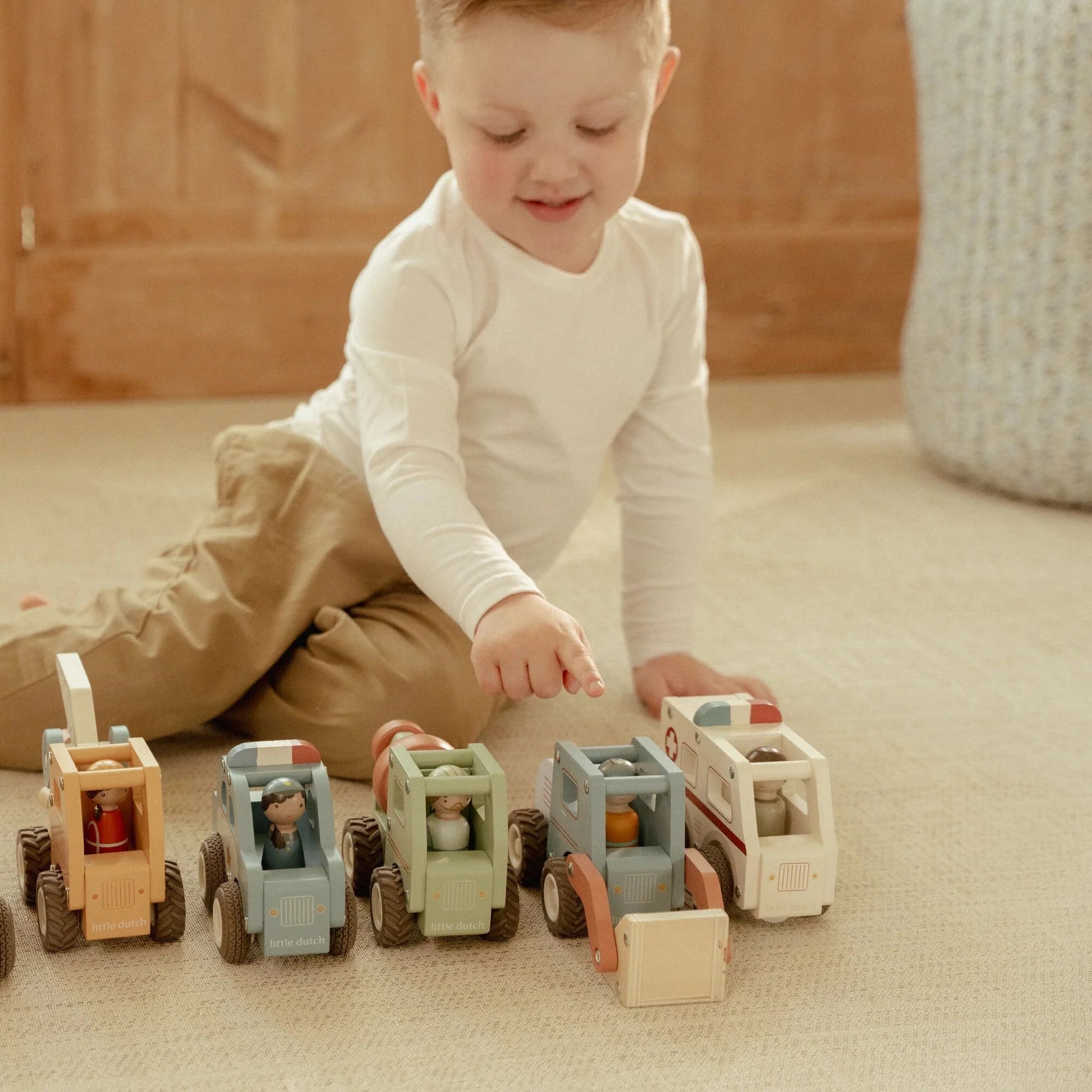 Little Dutch - Wooden Excavator