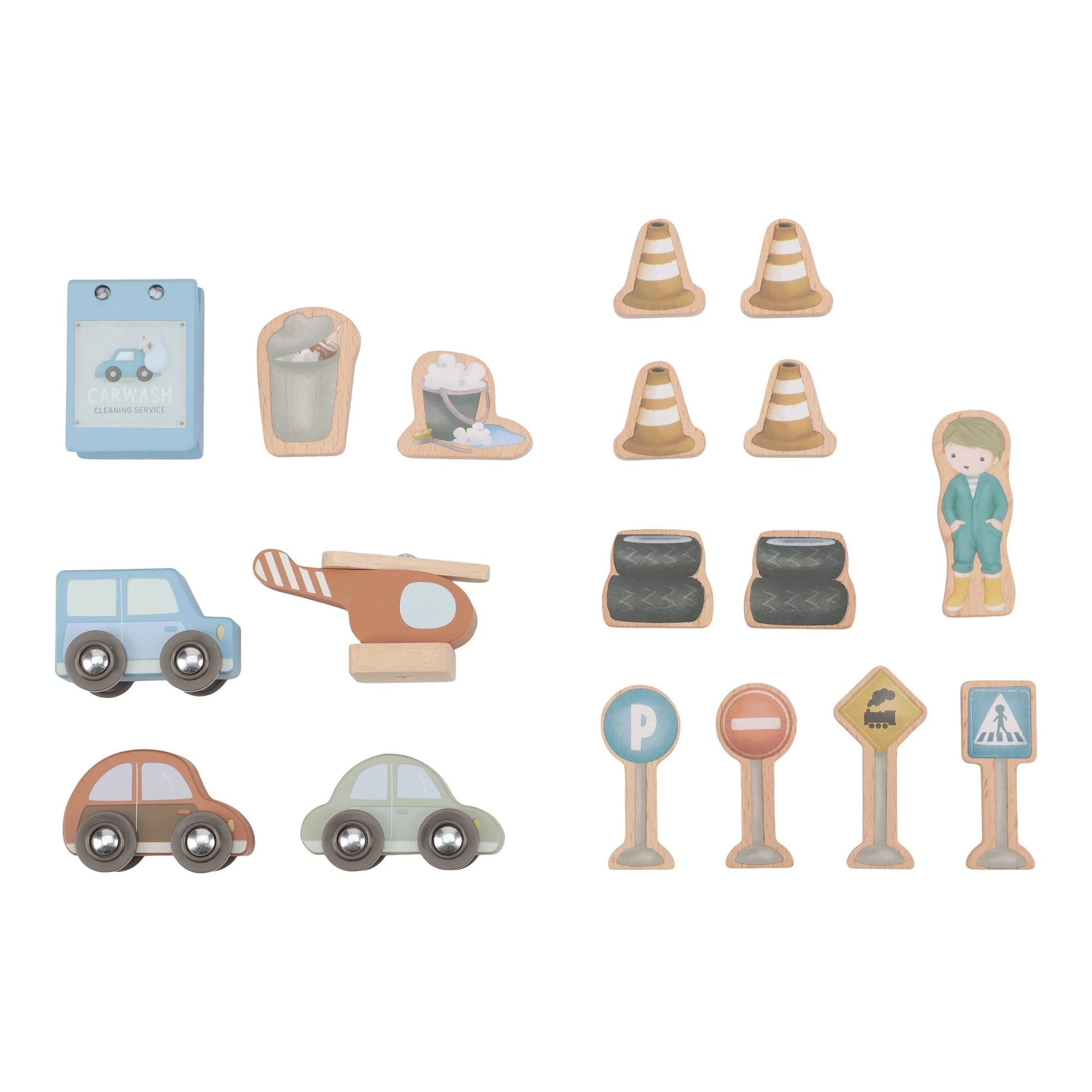Little Dutch - Wooden Play Garage