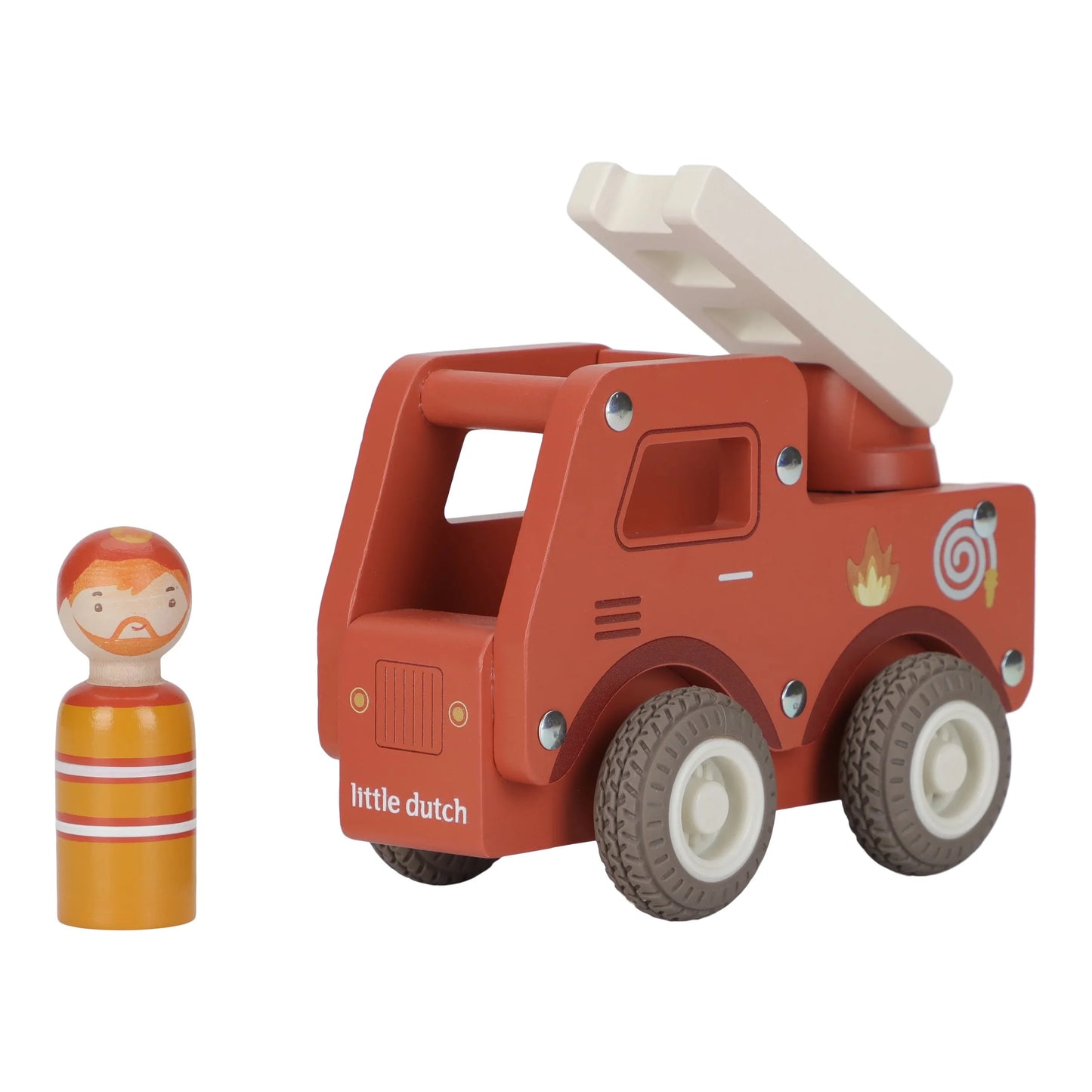 Little Dutch - Wooden Firetruck