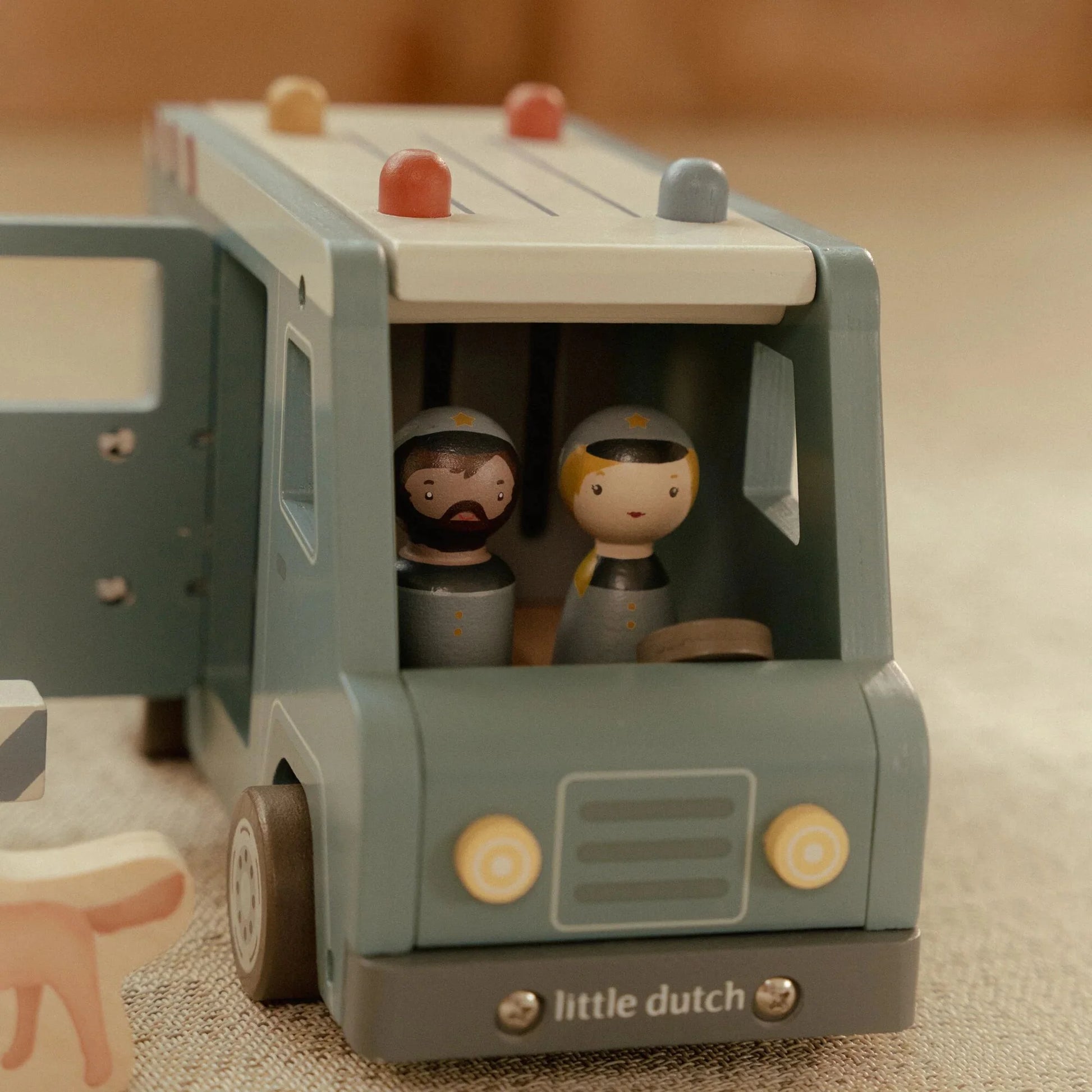 Little Dutch - Wooden Police Van