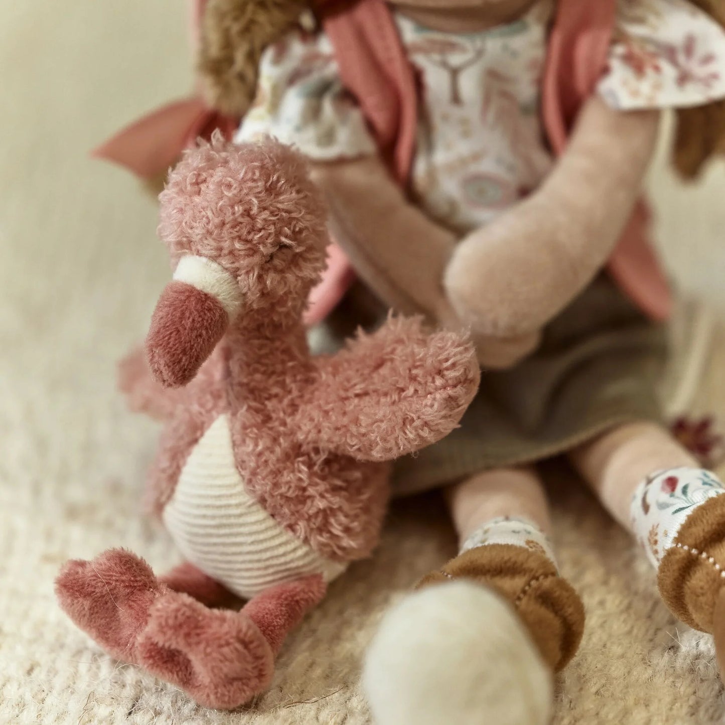 Little Dutch - Safari Friends | Cuddle Doll - Ranger Rosa