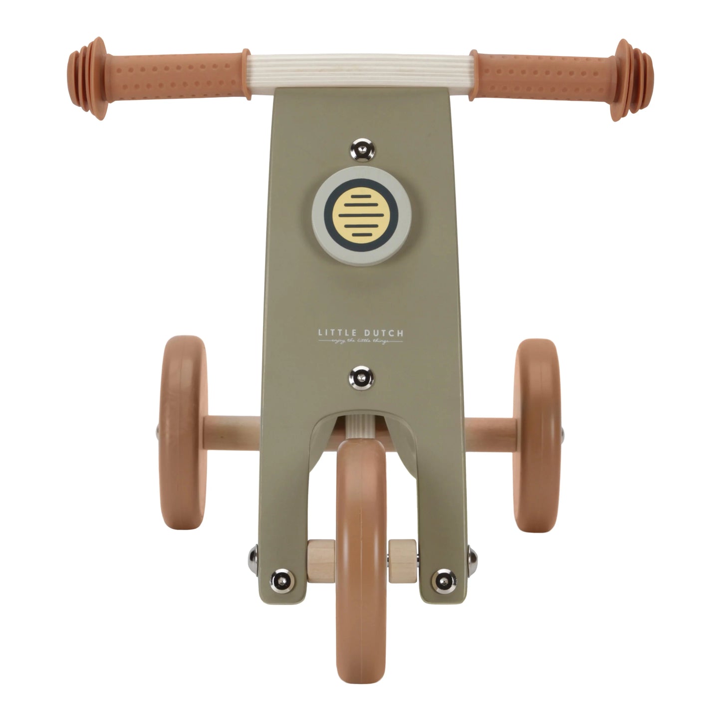 Little Dutch - Wooden Tricycle | Olive