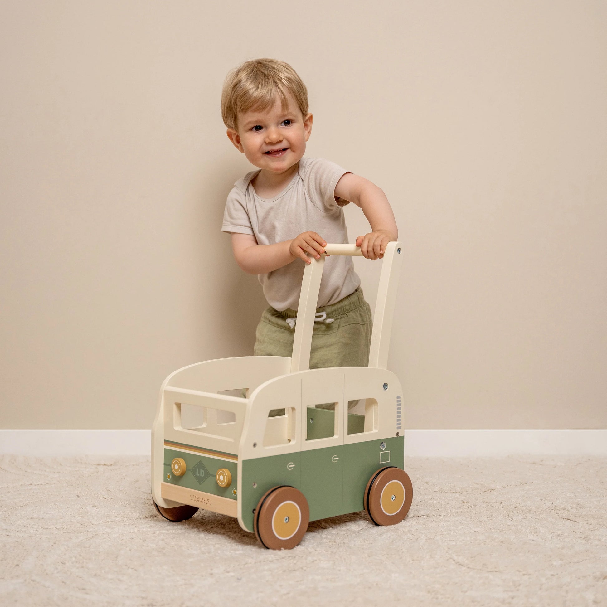 Little Dutch - Vintage Wooden Walker Wagon