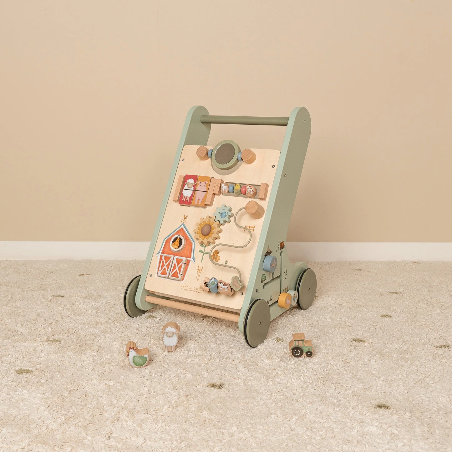 Little Dutch - Little Farm | Wooden Activity Walker