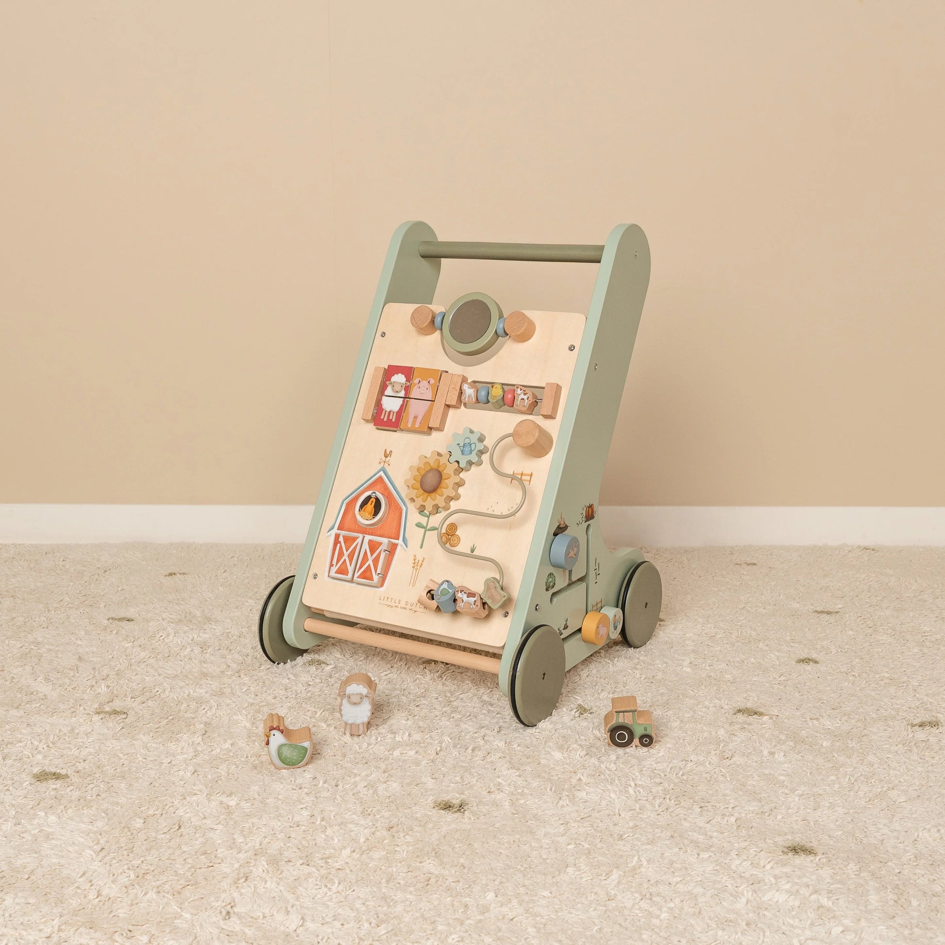 Little Dutch - Little Farm | Wooden Activity Walker