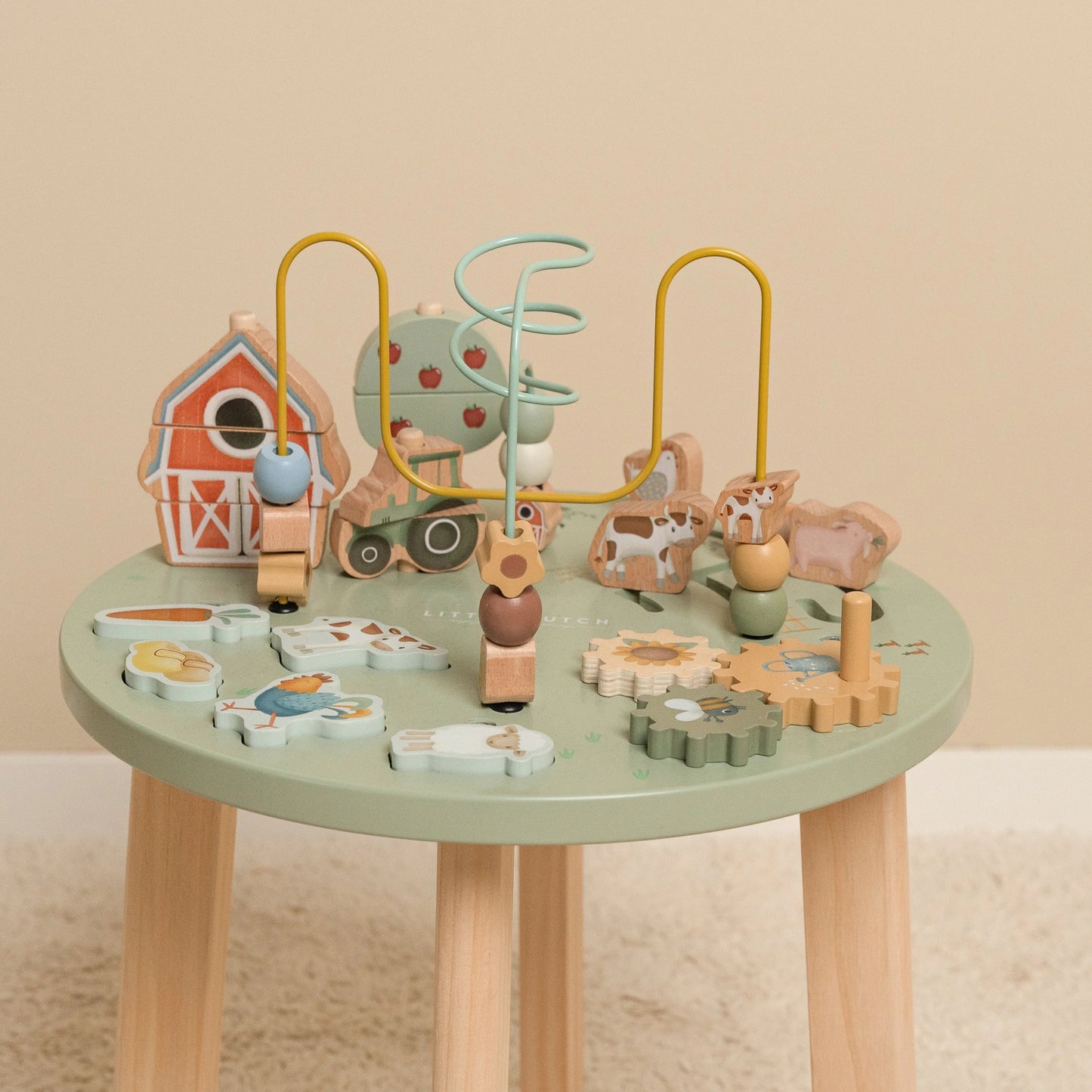 Little Dutch - Little Farm | Wooden Activity Table