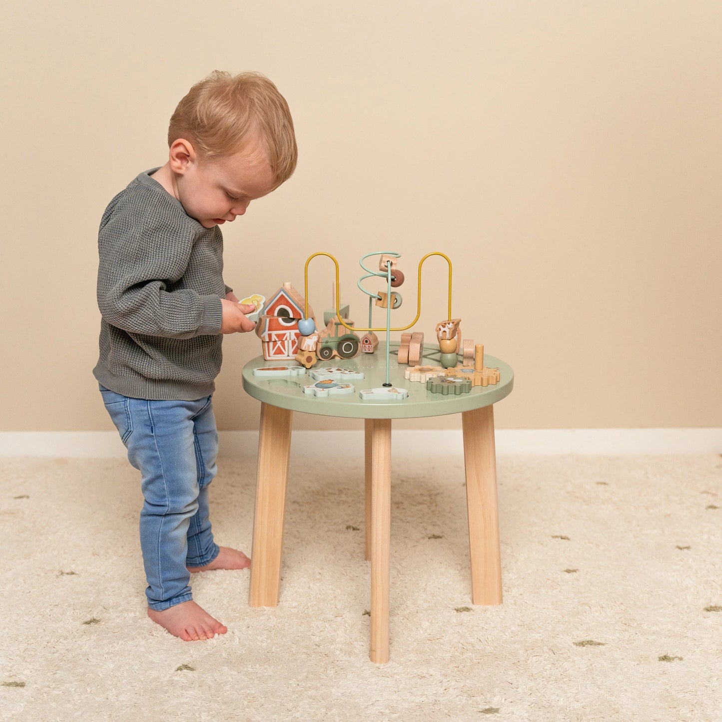 Little Dutch - Little Farm | Wooden Activity Table
