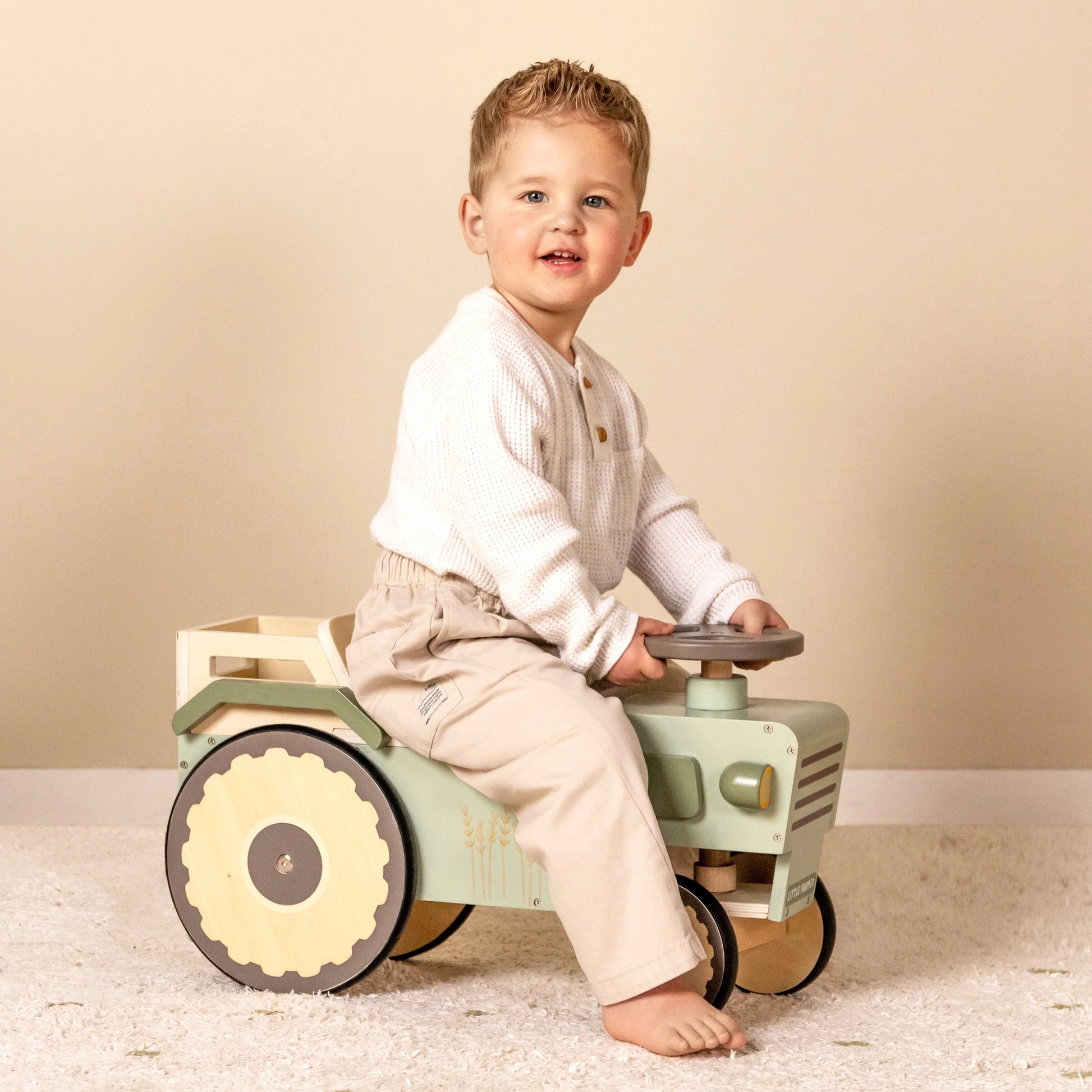 Little Dutch - Little Farm | Wooden Walking Tractor