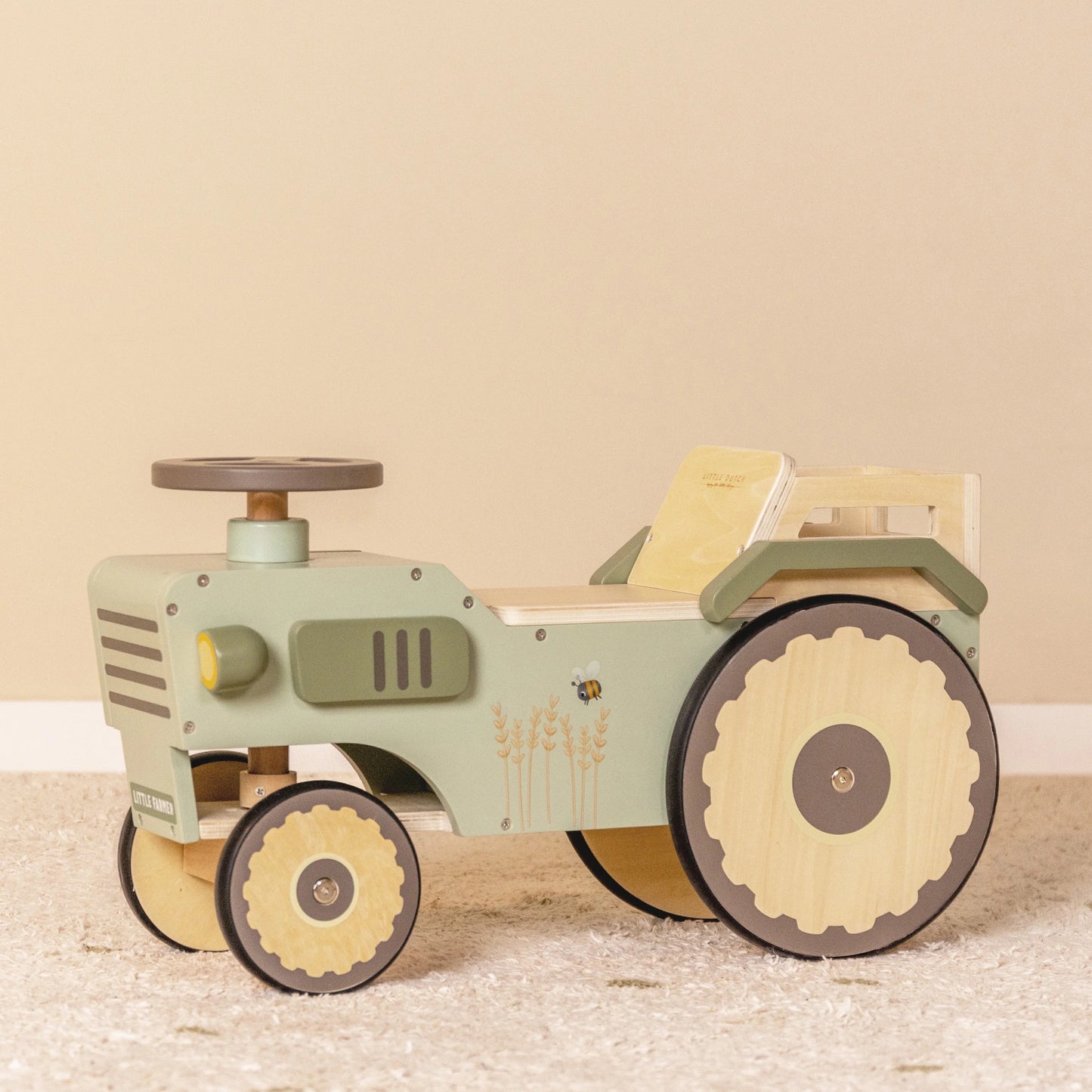 Little Dutch - Little Farm | Wooden Walking Tractor