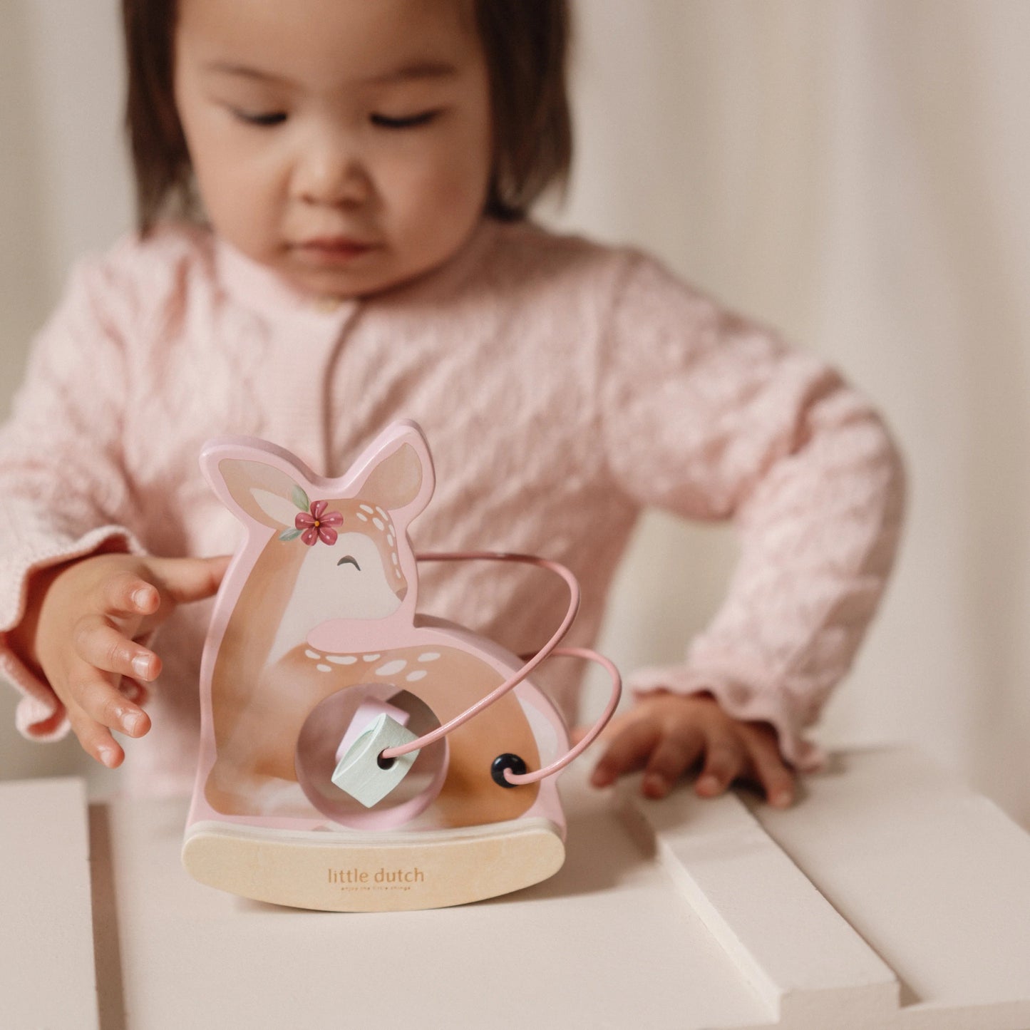 Little Dutch - Fairy Garden | Wooden Rocking Deer