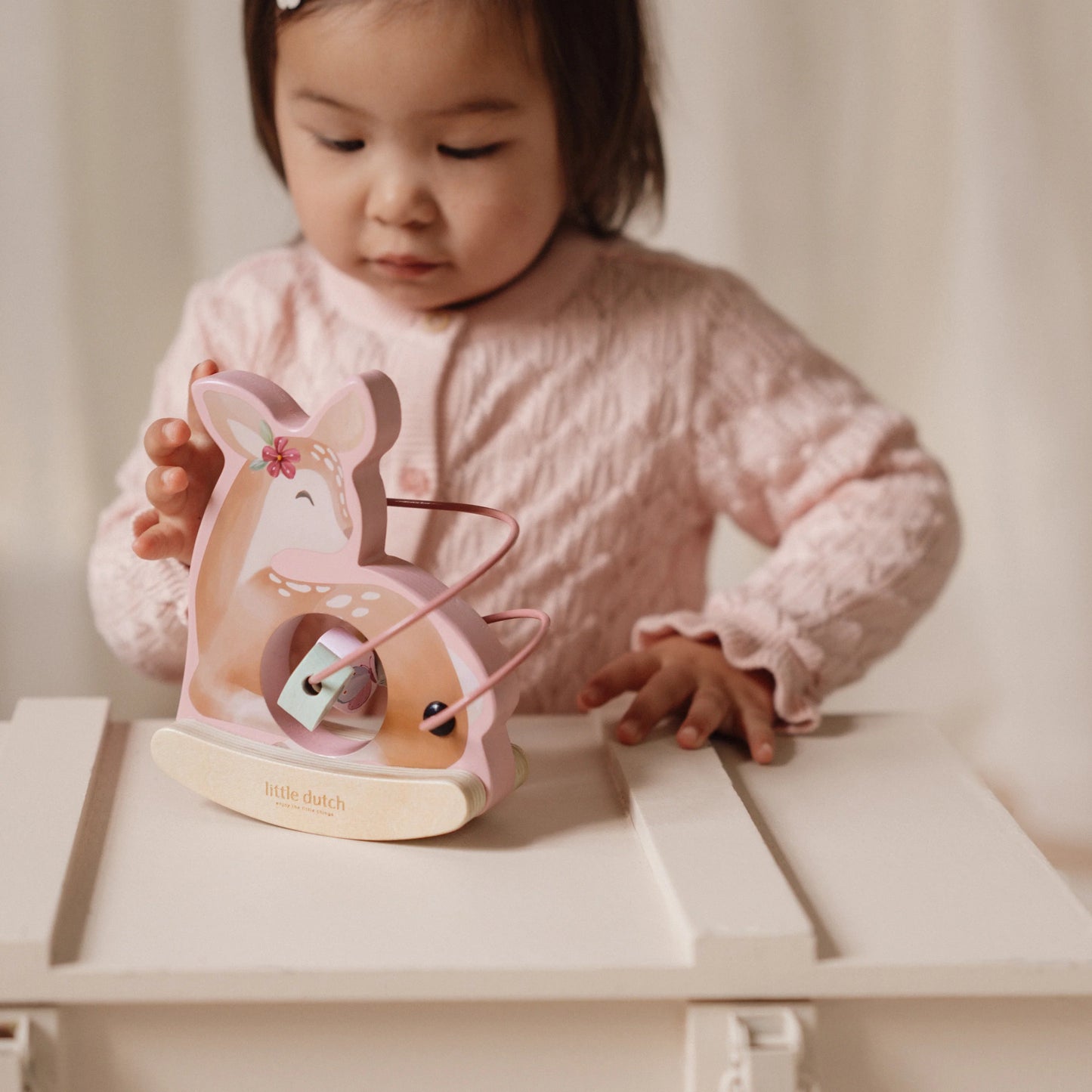 Little Dutch - Fairy Garden | Wooden Rocking Deer