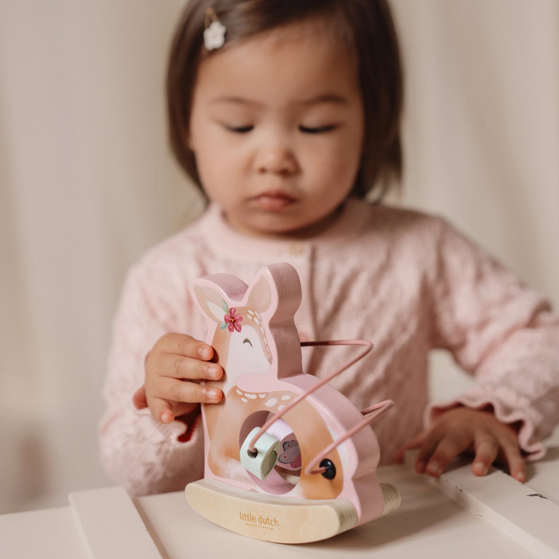 Little Dutch - Fairy Garden | Wooden Rocking Deer