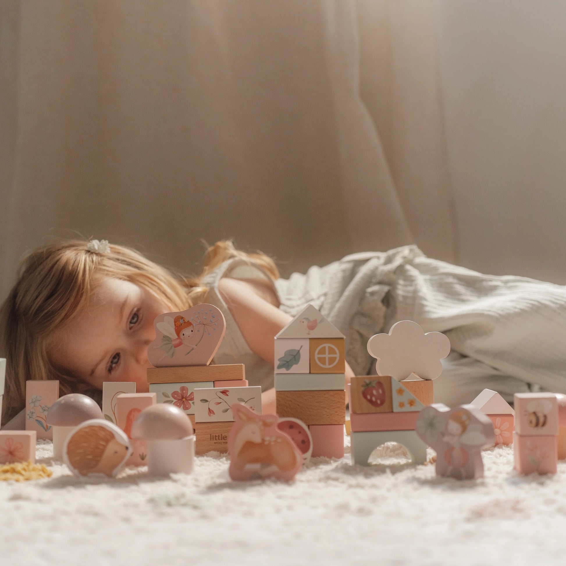 Little Dutch - Fairy Garden | Wooden Building Blocks