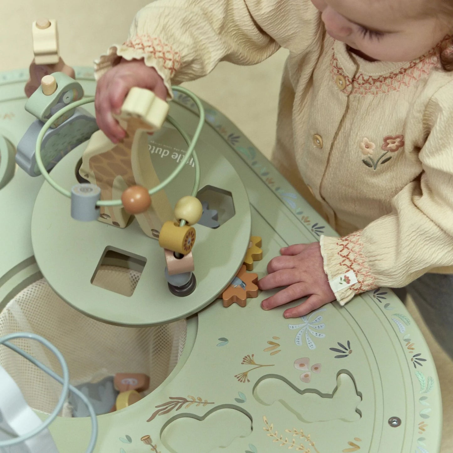 Little Dutch - Safari Friends | Wooden Activity Table XL