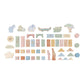 Little Dutch - Safari Friends | Wooden Building Blocks