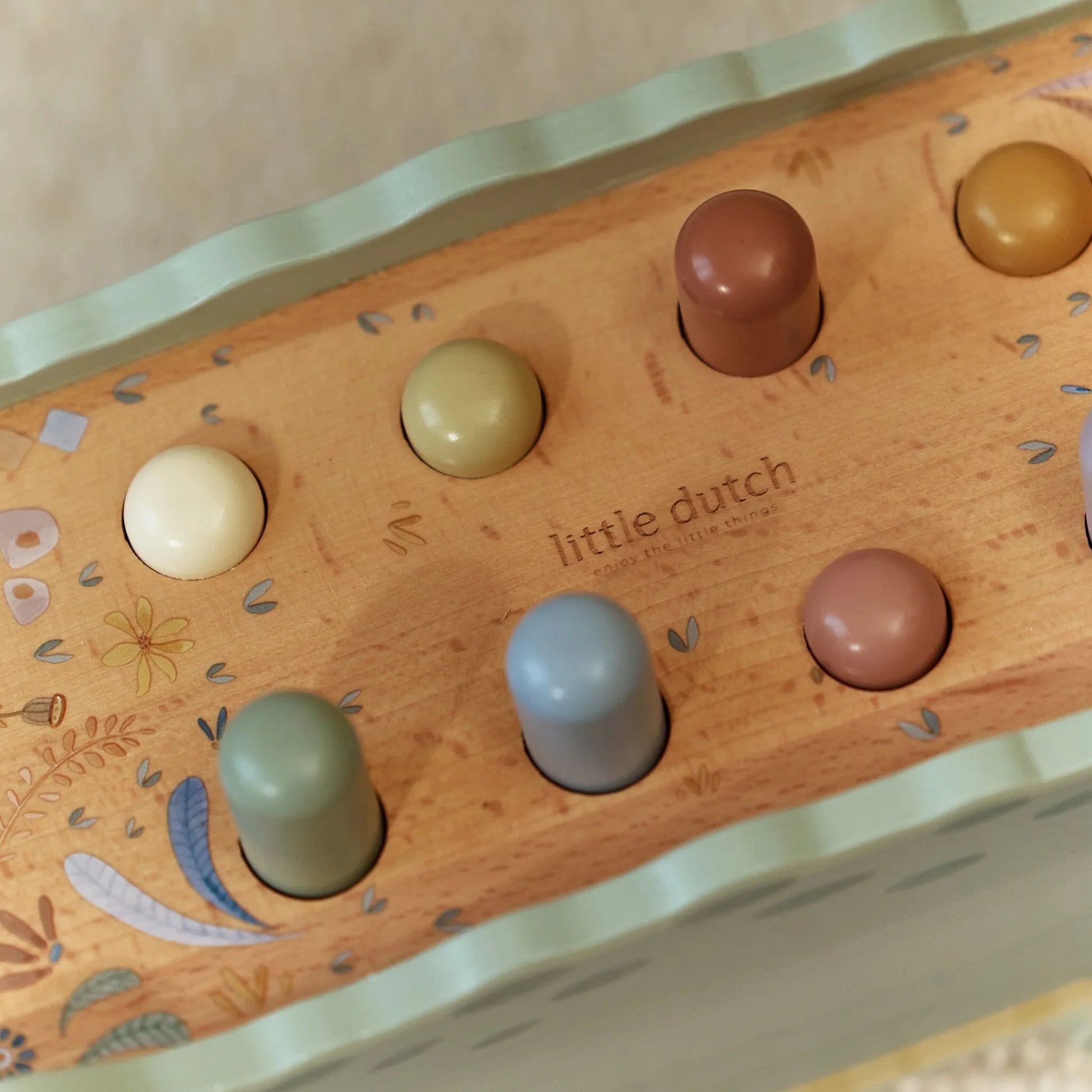 Little Dutch - Safari Friends | Wooden Hammer Bench