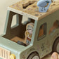 Little Dutch - Safari Friends | Shape Sorter Safari Car