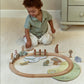 Little Dutch - Safari Friends | Wooden Train Set