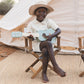 Little Dutch - Safari Friends | Wooden Guitar - Green