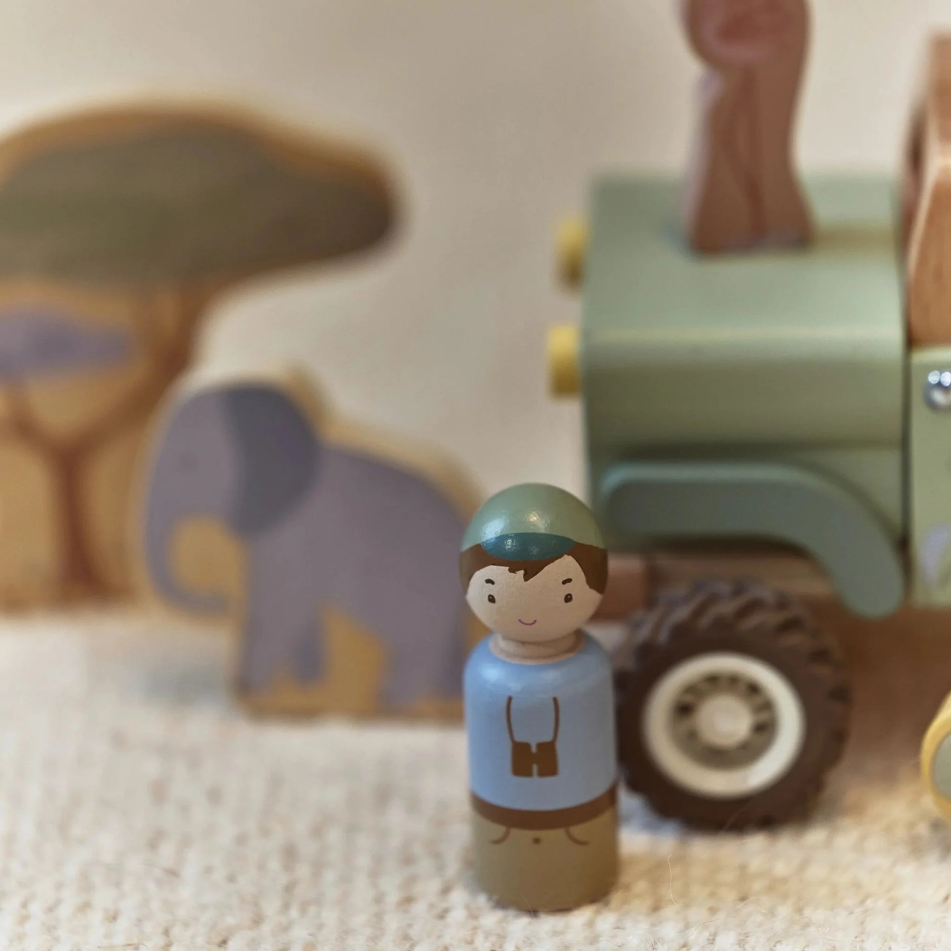 Little Dutch - Safari Friends | Safari Car with Animals