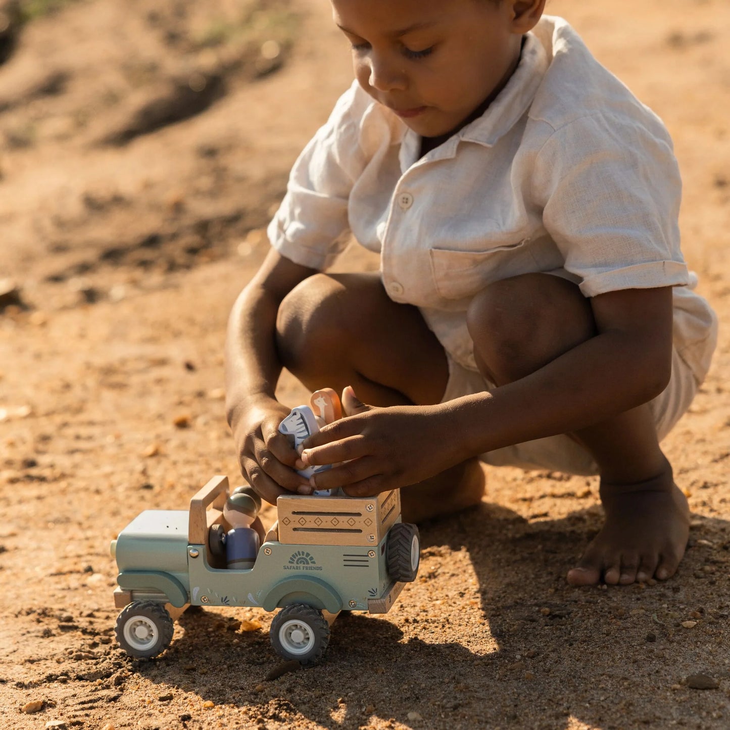 Little Dutch - Safari Friends | Safari Car with Animals