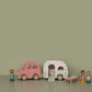 Little Dutch - Wooden Car and Caravan