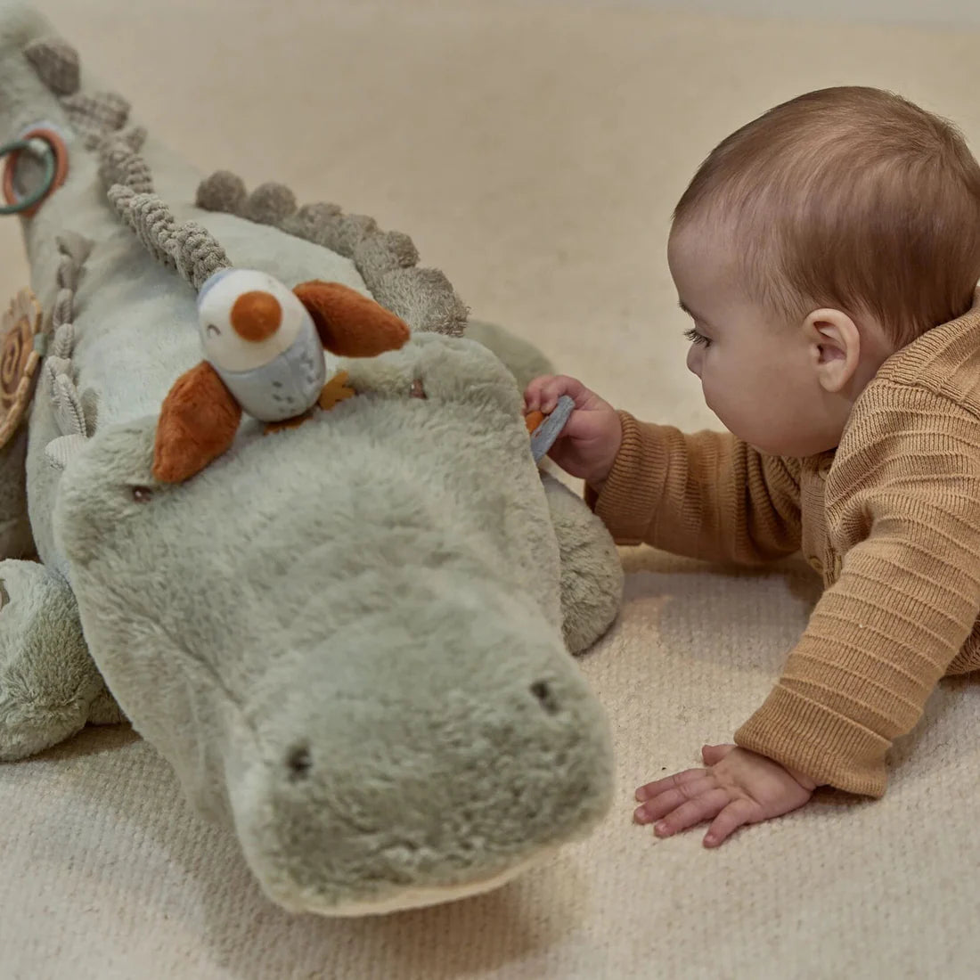 Little Dutch - Safari Friends | Activity Cuddle - Crocodile